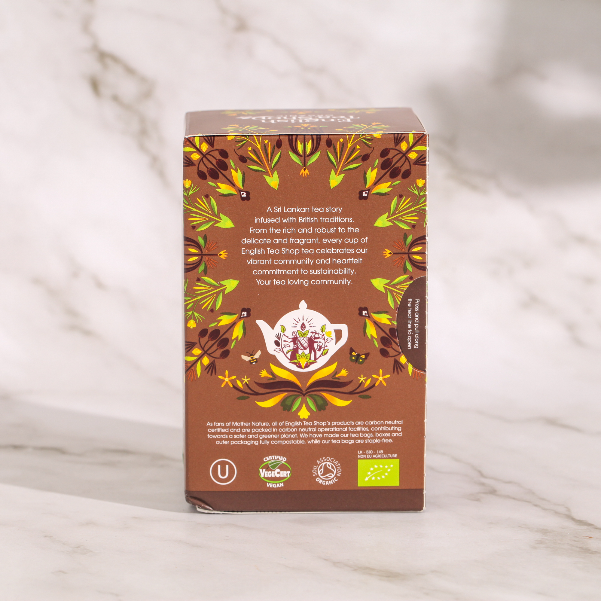 Organic Cocoa Rooibos & Vanilla Tea - English Tea Shop
